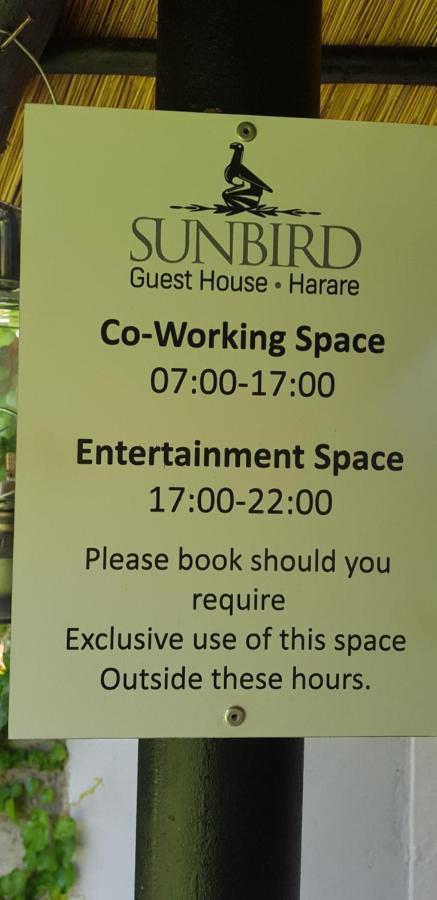 Sunbird Guest House Хараре Экстерьер фото